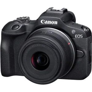 Câmera Canon EOS R100 Kit 18-45MMF/4.5-6.3 IS STM