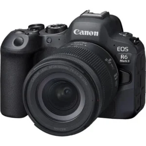 Câmera Canon R6 Mark II 24.2MP 3.0" Lente RF 24-105MM IS STM